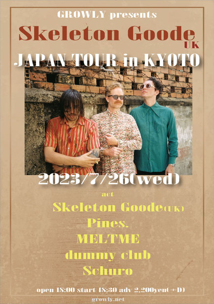 Skeleton Goode Japan Tour in Kyoto 