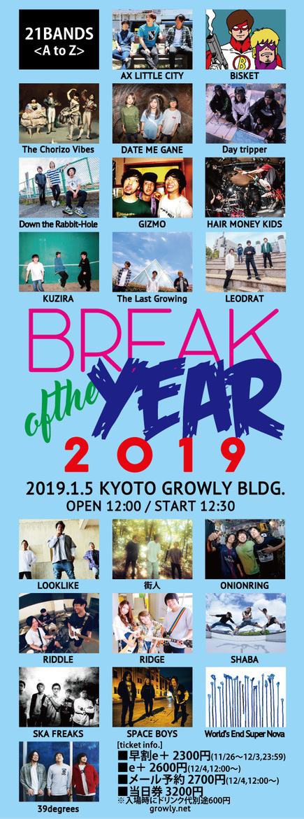 BREAK OF THE YEAR 2019