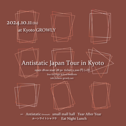 Antistatic Japan Tour in Kyoto